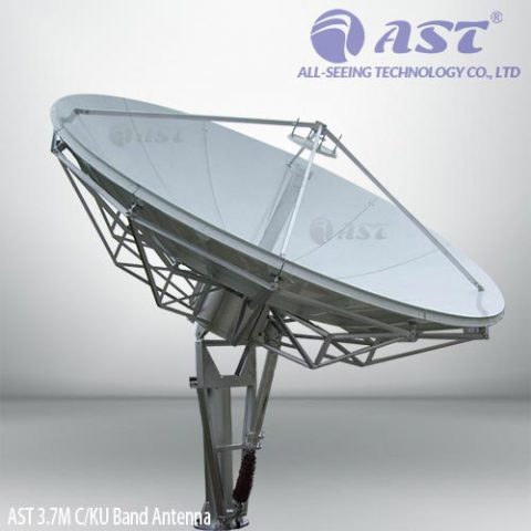 AST 3.7 meter vsat antenna