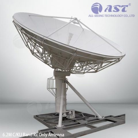 6.2m TVRO antenna