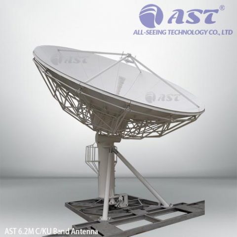 AST 6.2 meter fixed antenna
